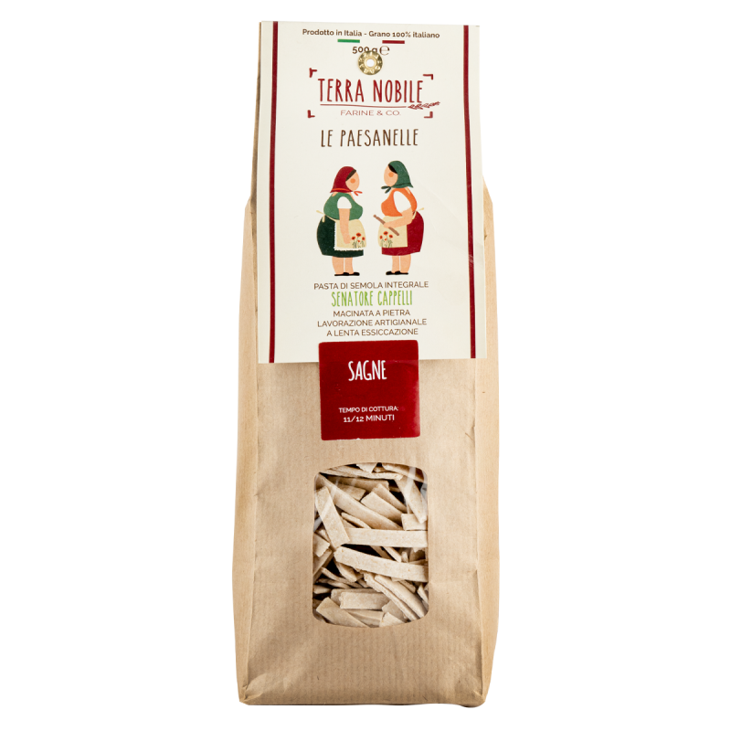 Sagne 500g - Pasta d'Abruzzo "Le paesanelle" - Terra Nobile